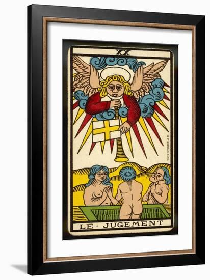 Tarot: 20 Le Jugement, The Judgment-null-Framed Art Print