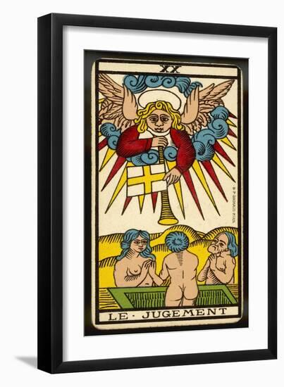 Tarot: 20 Le Jugement, The Judgment-null-Framed Art Print