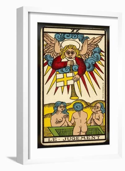 Tarot: 20 Le Jugement, The Judgment-null-Framed Art Print