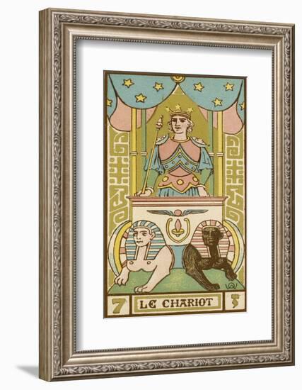 Tarot: 7 Le Chariot-Oswald Wirth-Framed Photographic Print