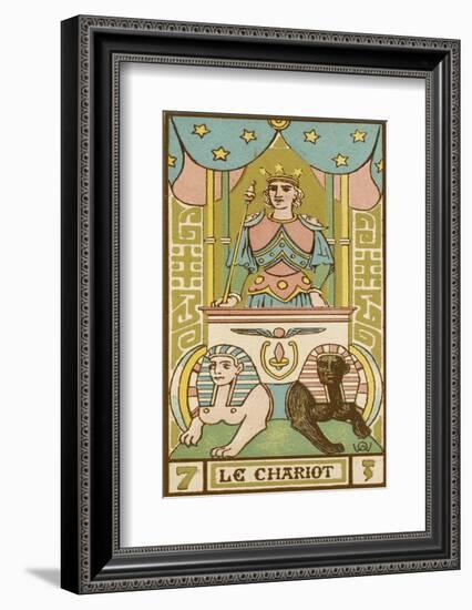 Tarot: 7 Le Chariot-Oswald Wirth-Framed Photographic Print