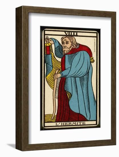 Tarot: 9 L'Hermite-null-Framed Photographic Print