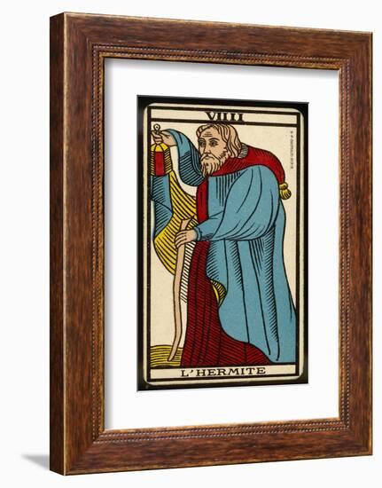 Tarot: 9 L'Hermite-null-Framed Photographic Print