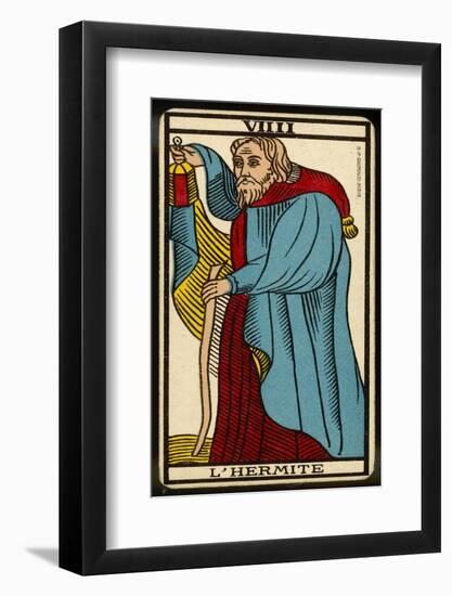 Tarot: 9 L'Hermite-null-Framed Photographic Print