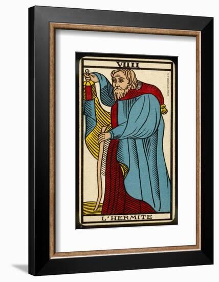 Tarot: 9 L'Hermite-null-Framed Photographic Print