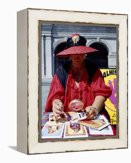 Tarot Card Reader-Carol Highsmith-Framed Stretched Canvas