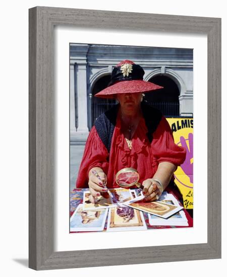 Tarot Card Reader-Carol Highsmith-Framed Photo