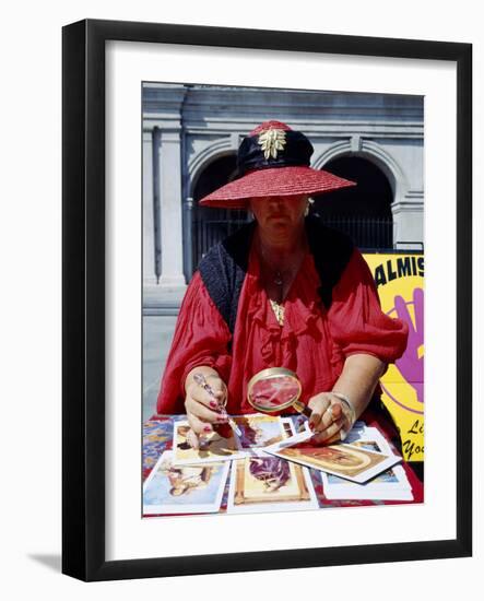 Tarot Card Reader-Carol Highsmith-Framed Photo