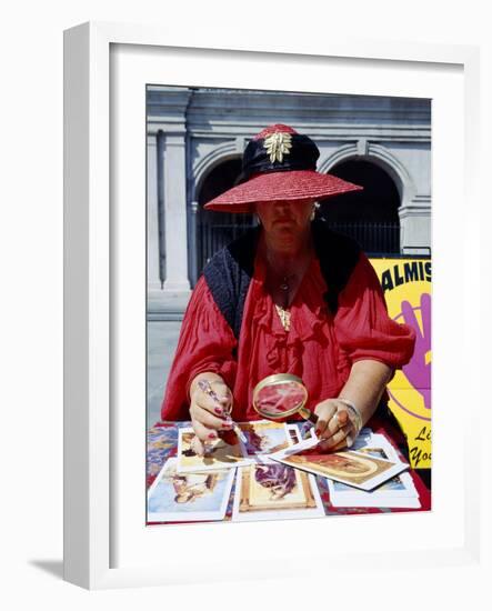 Tarot Card Reader-Carol Highsmith-Framed Photo