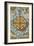 Tarot Card With a Central Wheel in the Clouds-Arthur Edward Waite-Framed Giclee Print