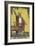 Tarot Card With a Magician Holding an Object Wearing a Red Robe, Before a Table With a Sword-Arthur Edward Waite-Framed Giclee Print