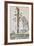 Tarot Card With a White Hand Holding a Large Wand With a Cloud Of Smoke-Arthur Edward Waite-Framed Giclee Print