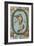 Tarot Card With a Woman Floating Inside a Wreath Of Green Leaves With the Head Of a Man-Arthur Edward Waite-Framed Giclee Print