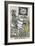 Tarot Card With Death Wearing Armor-Arthur Edward Waite-Framed Premium Giclee Print