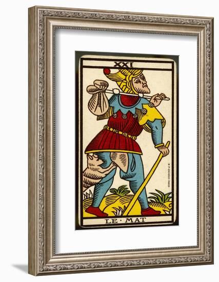 Tarot: Le Mat, The Fool-null-Framed Photographic Print