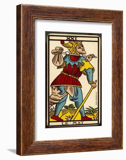 Tarot: Le Mat, The Fool-null-Framed Photographic Print