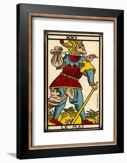 Tarot: Le Mat, The Fool-null-Framed Photographic Print