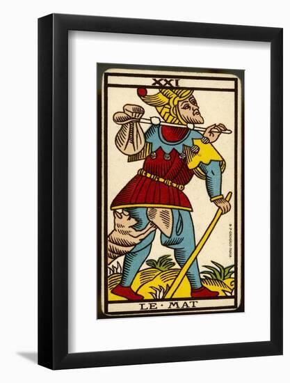 Tarot: Le Mat, The Fool-null-Framed Photographic Print