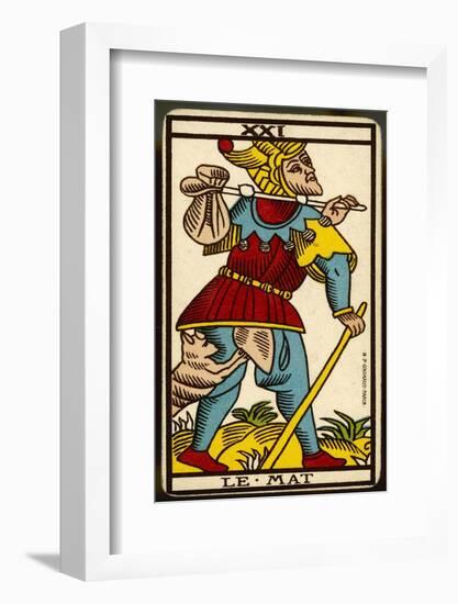 Tarot: Le Mat, The Fool-null-Framed Photographic Print