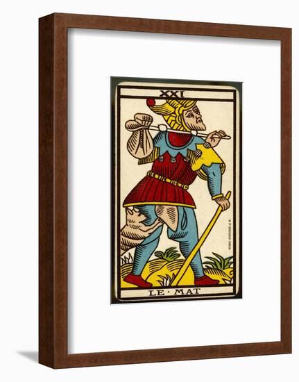 Tarot: Le Mat, The Fool-null-Framed Photographic Print