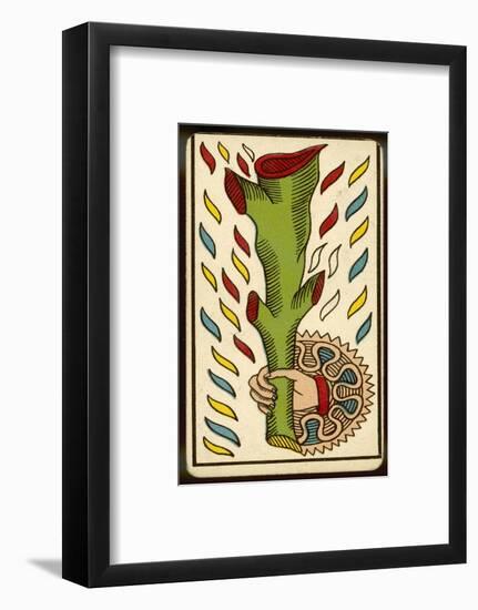 Tarot: The Ace of Clubs-null-Framed Photographic Print