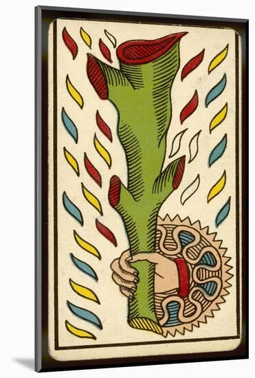 Tarot: The Ace of Clubs-null-Mounted Photographic Print