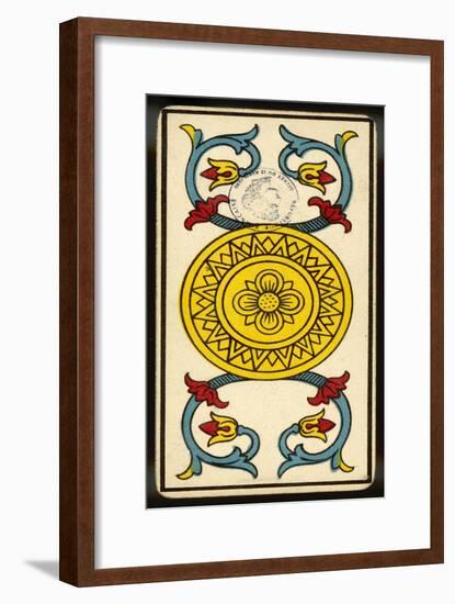 Tarot: The Ace of Coins-null-Framed Art Print