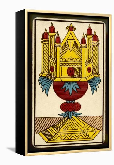 Tarot: The Ace of Cups-null-Framed Stretched Canvas