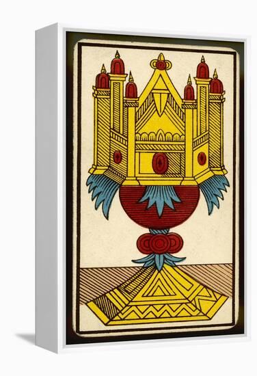 Tarot: The Ace of Cups-null-Framed Stretched Canvas