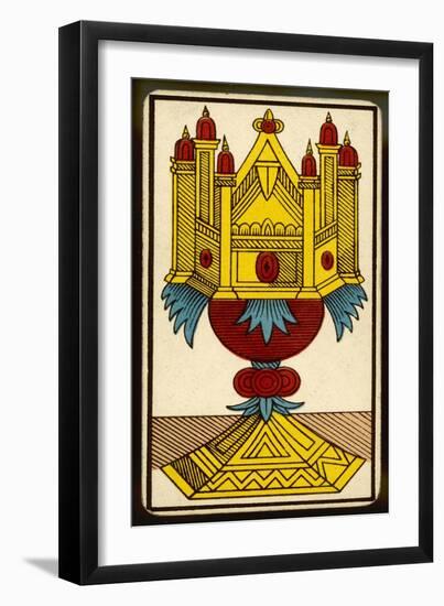 Tarot: The Ace of Cups-null-Framed Art Print