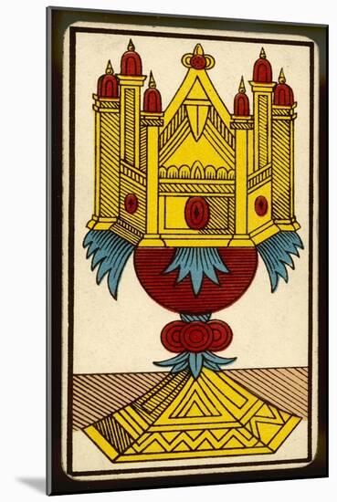 Tarot: The Ace of Cups-null-Mounted Art Print