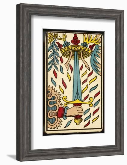 Tarot: The Ace of Swords-null-Framed Photographic Print