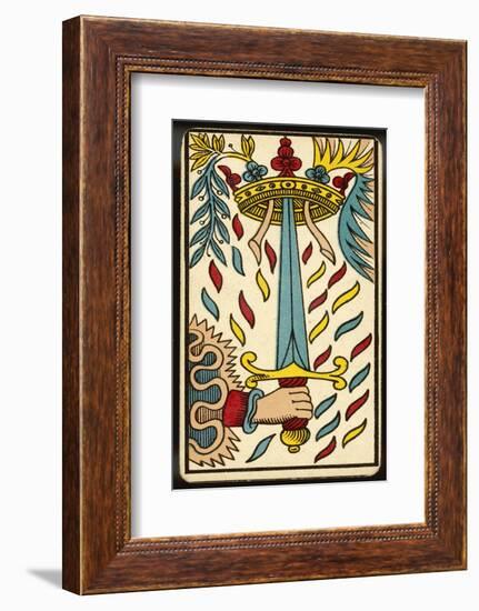 Tarot: The Ace of Swords-null-Framed Photographic Print