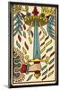 Tarot: The Ace of Swords-null-Mounted Photographic Print