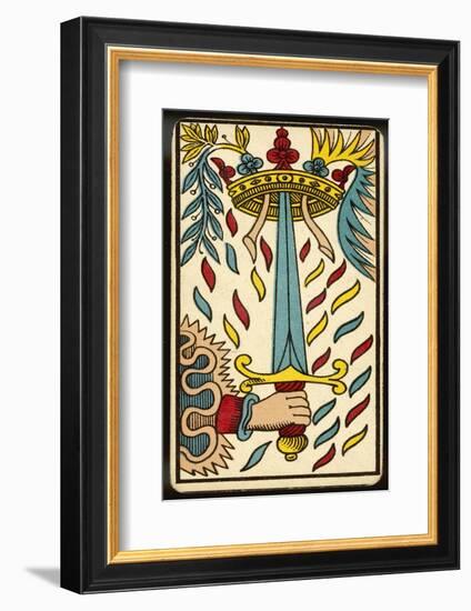 Tarot: The Ace of Swords-null-Framed Photographic Print