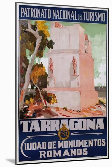 Tarragona - Ciudad De Monumentos Romanos Poster-null-Mounted Giclee Print