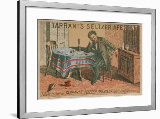 Tarrant's Seltzer Aperient, Trade Card-null-Framed Giclee Print