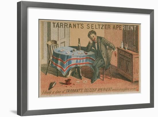 Tarrant's Seltzer Aperient, Trade Card-null-Framed Giclee Print