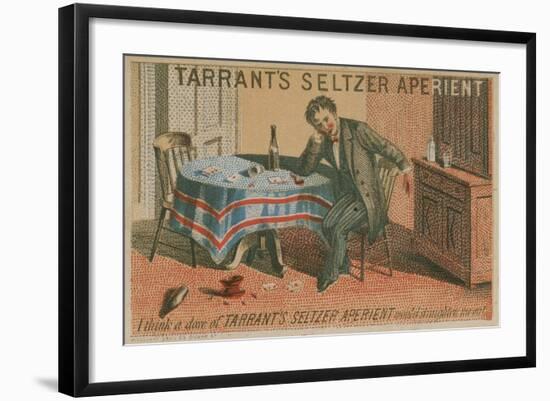 Tarrant's Seltzer Aperient, Trade Card-null-Framed Giclee Print