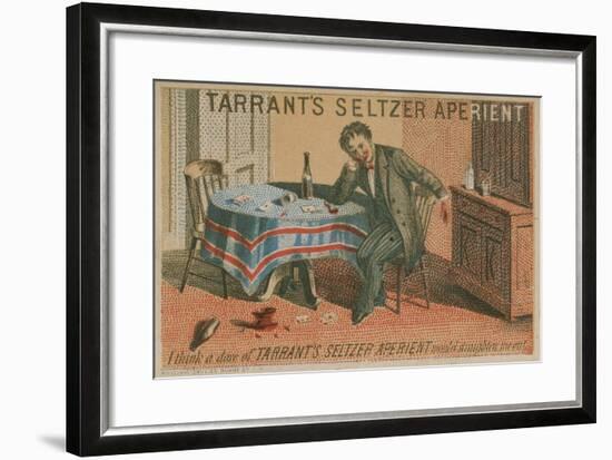 Tarrant's Seltzer Aperient, Trade Card-null-Framed Giclee Print