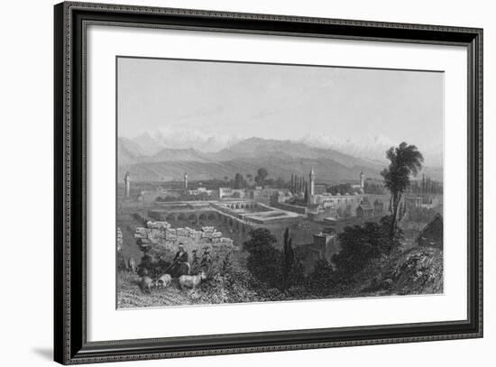 Tarsus, a City in Cilicia-William Henry Bartlett-Framed Giclee Print