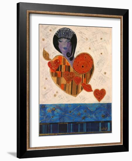 Tart of Hearts, 2007-Sabira Manek-Framed Giclee Print