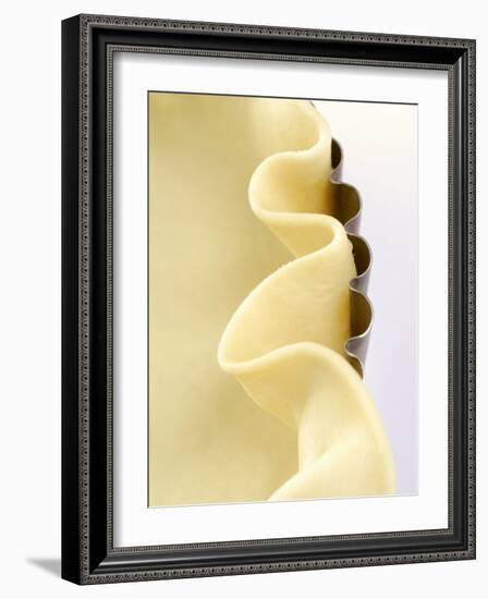 Tart Tin Lined with Pastry-Alain Caste-Framed Photographic Print