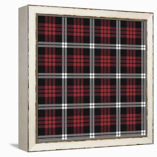 Tartan 1-Erin Clark-Framed Premier Image Canvas