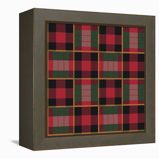 Tartan 2-Erin Clark-Framed Premier Image Canvas