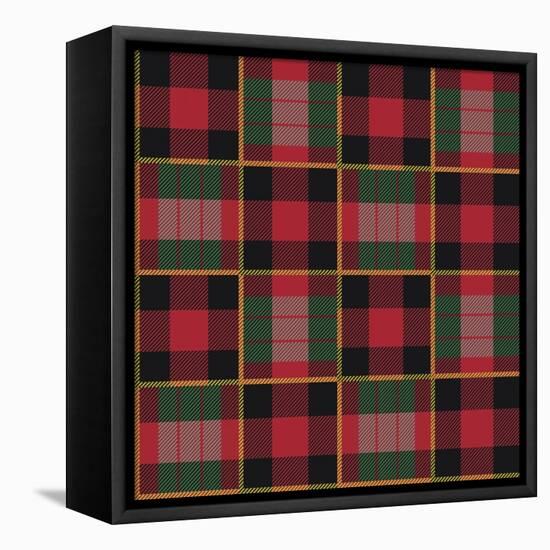 Tartan 2-Erin Clark-Framed Premier Image Canvas