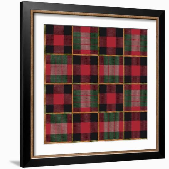 Tartan 2-Erin Clark-Framed Giclee Print