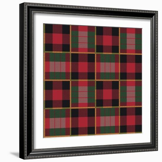 Tartan 2-Erin Clark-Framed Giclee Print