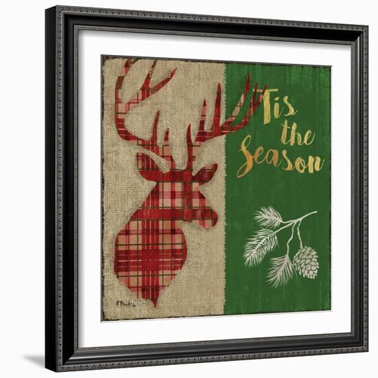 Tartan Holiday Lodge I-Paul Brent-Framed Art Print