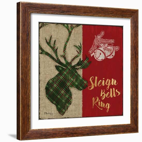 Tartan Holiday Lodge III-Paul Brent-Framed Art Print